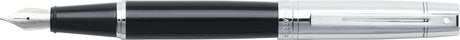 Stylo plume Sheaffer-300 e9314-m-corps noir capuchon chromé chromé-sf-e0931453