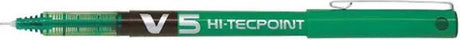 Stylo roller Pilot hi-tecpoint v5 fin vert | 12 pièces