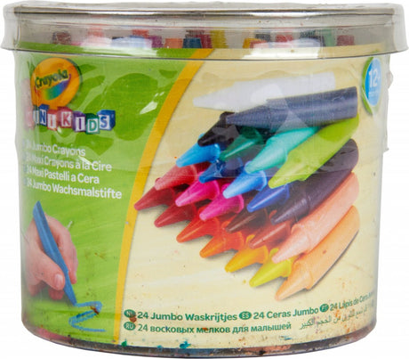 Crayola mini kids - crayons épais, 24 pcs.
