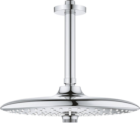 Douche de tête Grohe euphoria 260 - pommeau de douche à effet pluie Ø 26 cm - 3 jets - chrome