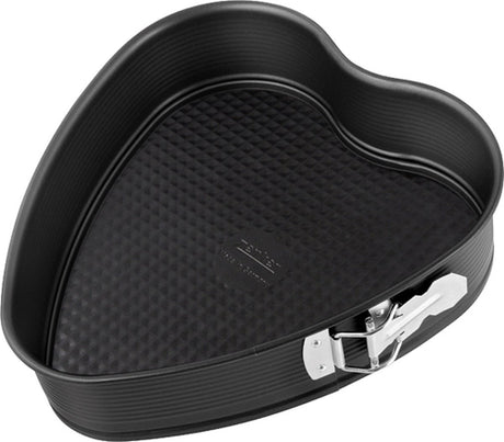 Zenker moule à cake coeur avec charnière 27 x 25 cm spécial créatif