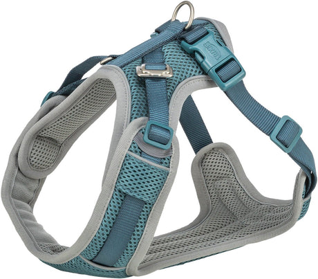 Harnais pour chien Trixie - flexmesh respirant pétrole - xs-s 40-57 cm, réfléchissant, poitrine large