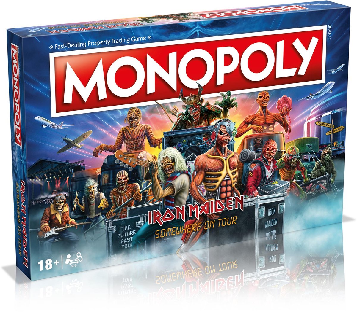 Monopoly des mouvements gagnants - jeu de société - Iron Maiden - Anglais