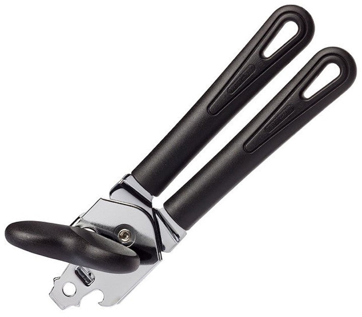 Westmark ouvre-boîte doux noir Kitchen Aid - ouvre-boîte en acier.