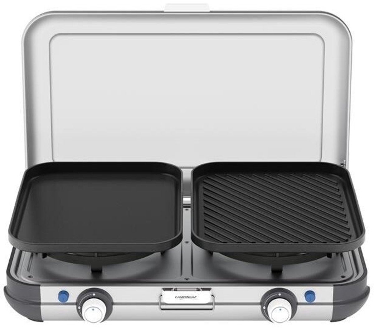 Campingaz Kitchen 2 Grill and Go CV - Réchaud de camping de luxe - Réchaud à gaz - Gris