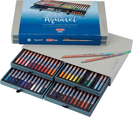 Crayons aquarellables Bruynzeel boîte 48