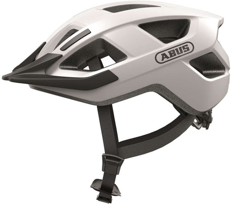 Abus Helm Aduro 3.0 Casque de vélo sportif, blanc, L 58-62 cm