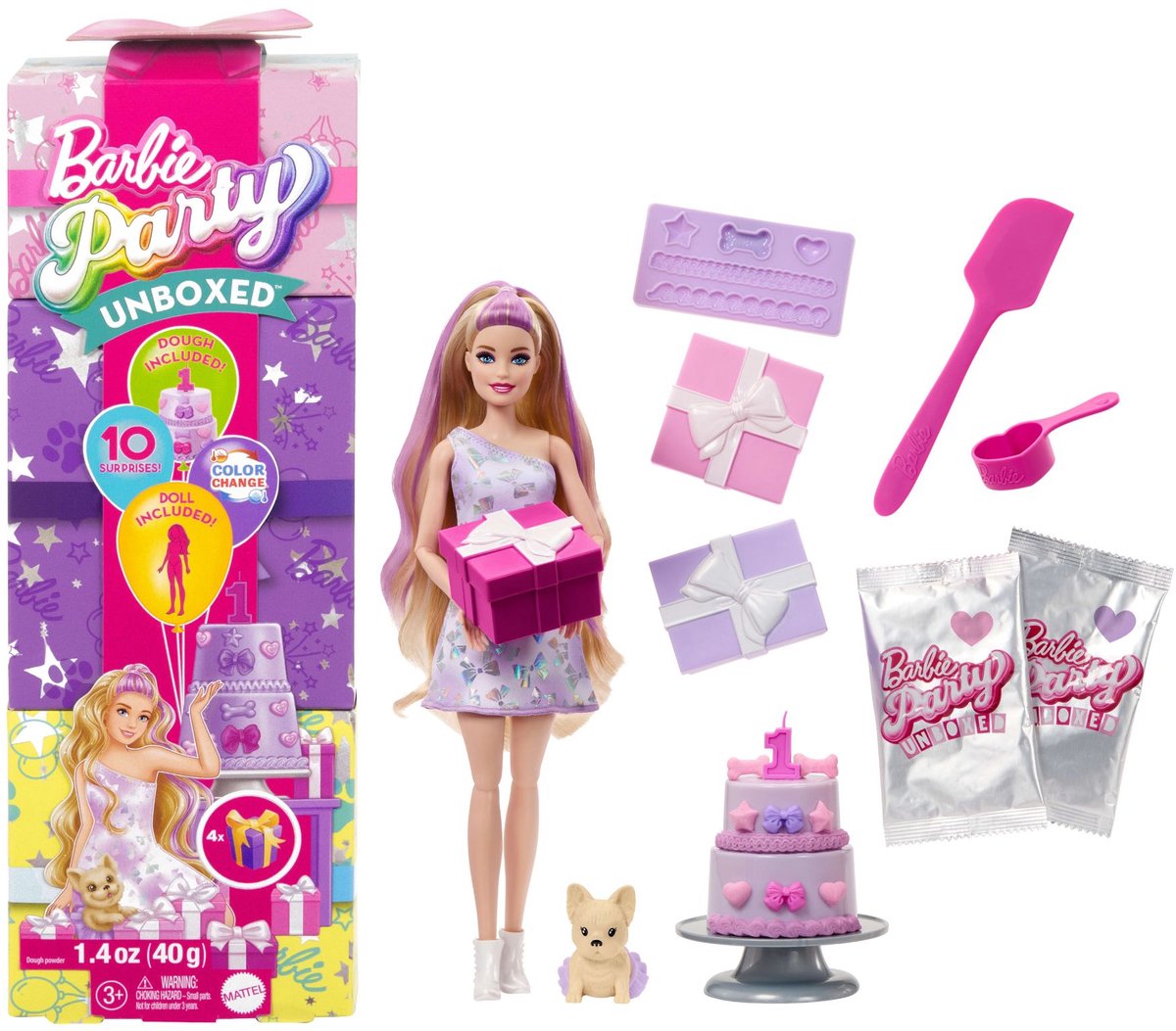 Ty Barbie par unboxed 2 1 poupée avec robe rose clair