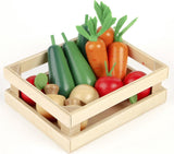 Caisse en bois Tidlo avec légumes