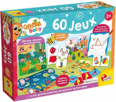 Lisciani carotina bébé 60 jeux