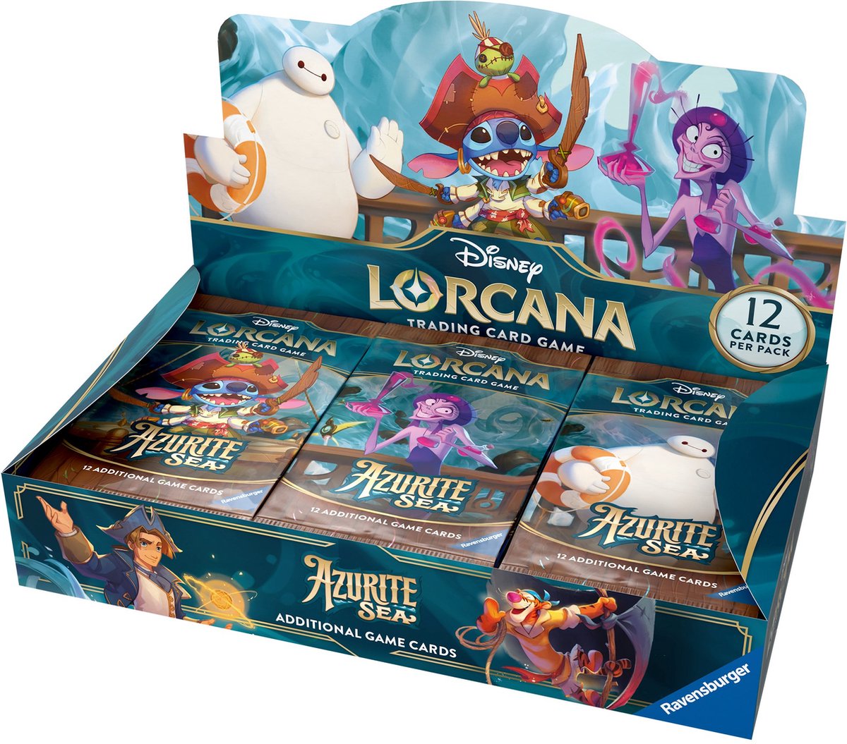 Disney Lorcana Coffret Booster Mer Azurite