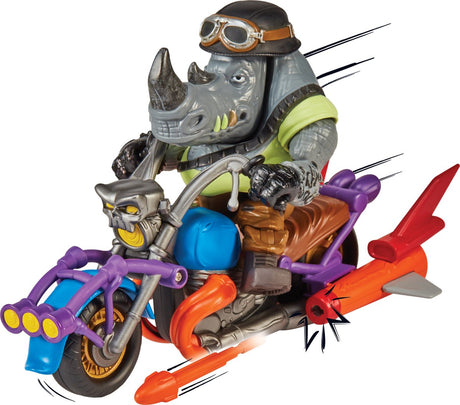 Tortues Ninja mutantes adolescentes - cycle rocksteady avec rocksteady