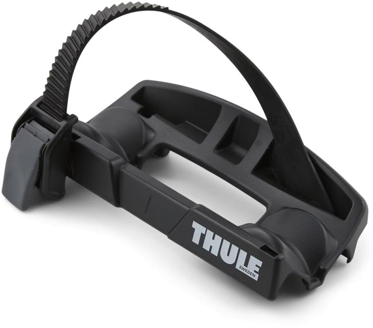 Support de roue Thule Velotrack gauche avec logo