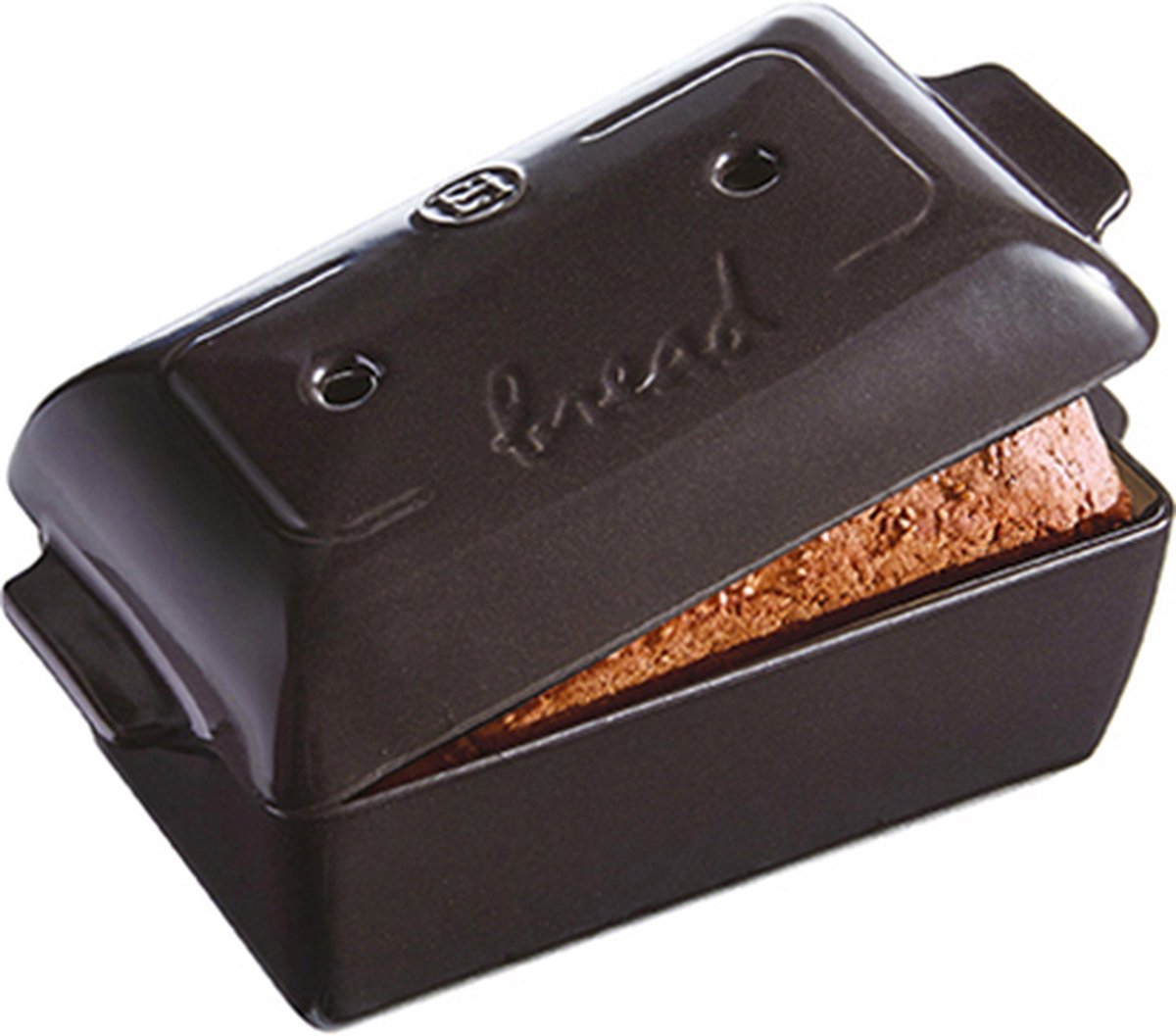 Moule à pain Emile Henry e-box - 240x150mm - fusain