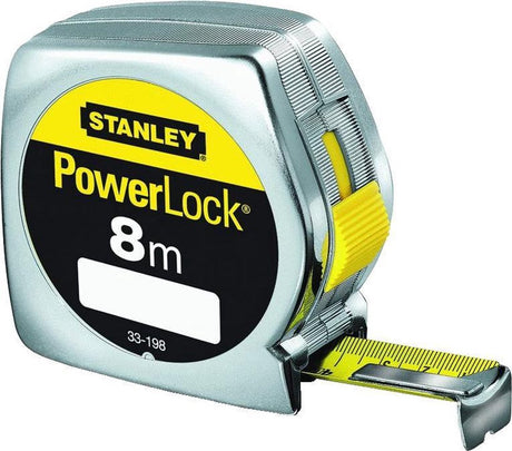 Mètre ruban Stanley powerlock 8m - 25mm