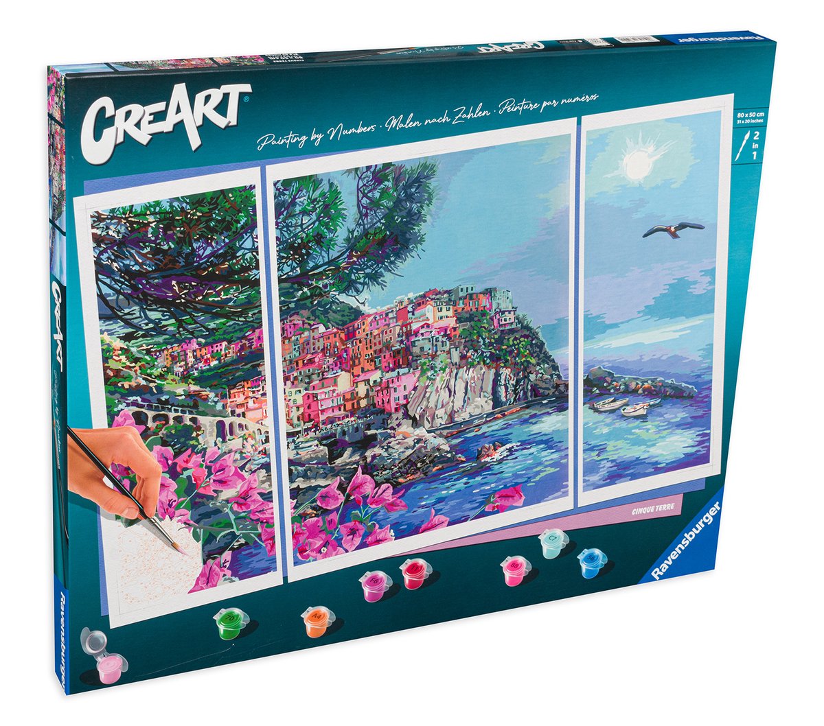 Ravensburger fraisage après récolte 23529 - cinque terre - à partir de 14 ans