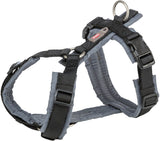 Trixie Dog Harness Premium Draw Black Grey