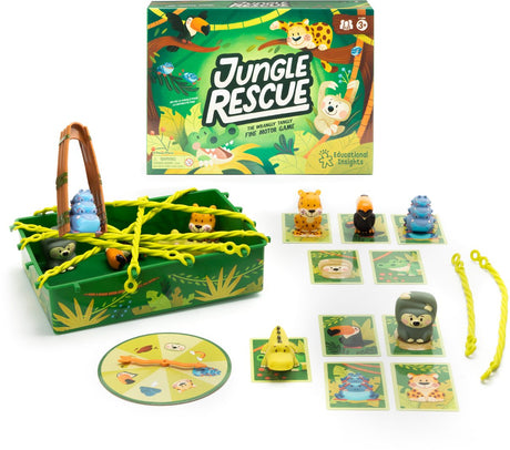 Ressources d'apprentissage jeu de sauvetage dans la jungle - 3+