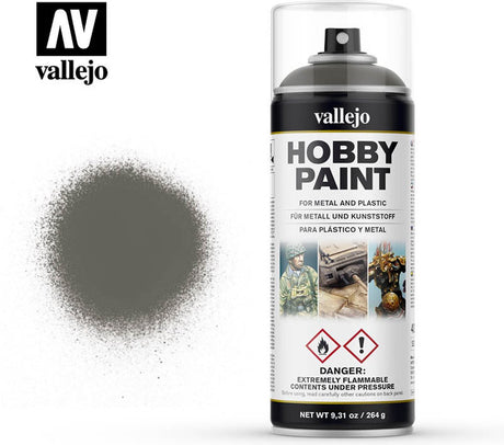 Vallejo val28006 apprêt gris champ allemand - peinture spay 400 ml