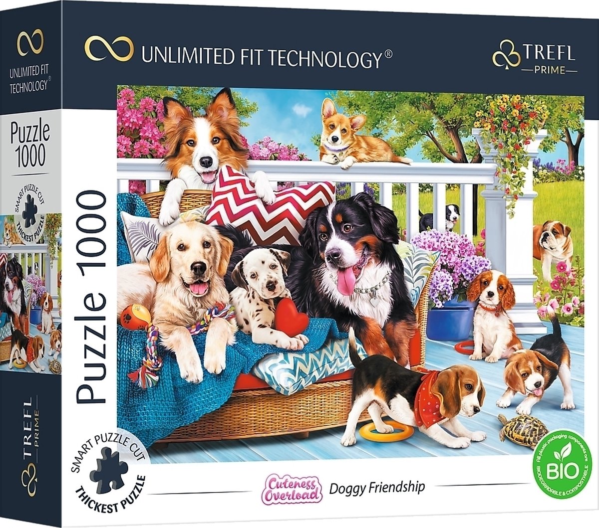 Puzzle Trefl prime chien amour - 1000 pièces