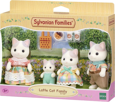 Epoch Sylvanian Family Famille Chat Latte