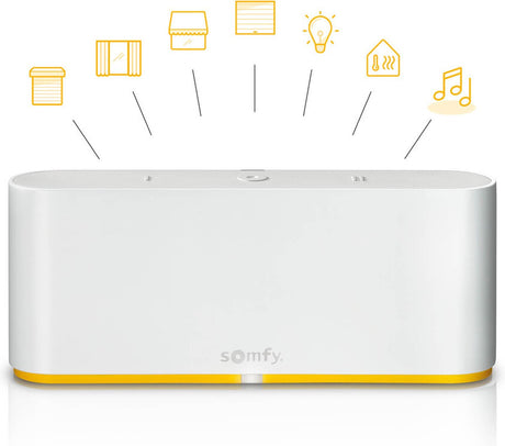 Interrupteur Somfy tahoma - hub maison intelligente - zigbee, io-home control rts - google home, alexa apple homekit - interrupteur intelligent pour volets roulants, stores pare-soleil, éclairage de décoration de fenêtre