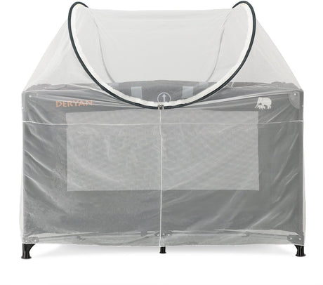 Moustiquaire de luxe Deryan pour lit de camping - moustiquaire pour berceau - moustiquaire bébé - universelle
