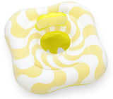 Bestway siège de natation confort peluche carré ondulé, 1-2 ans