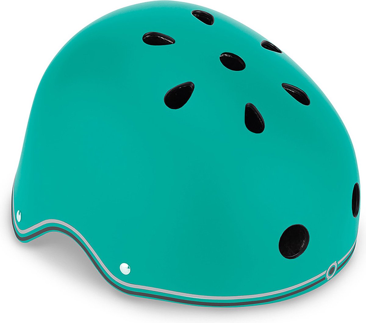 Casque Globber - casque primo xs s vert émeraude - vert - éclairage LED - casque abs avec mousse EPS - réglable - xs-s 48-53cm