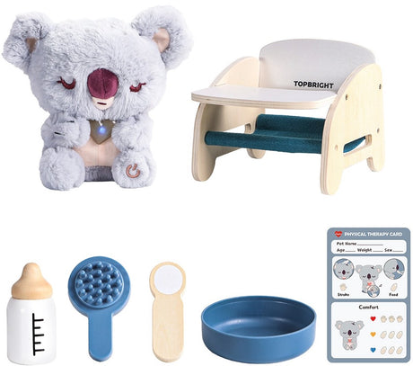 Topbright Care Pets - Bébé Koala - Peluche interactive pour enfants à partir de 3 ans