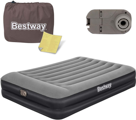 Bestway Tritech 46 cm Queen Airbed 203 cm Gray noir
