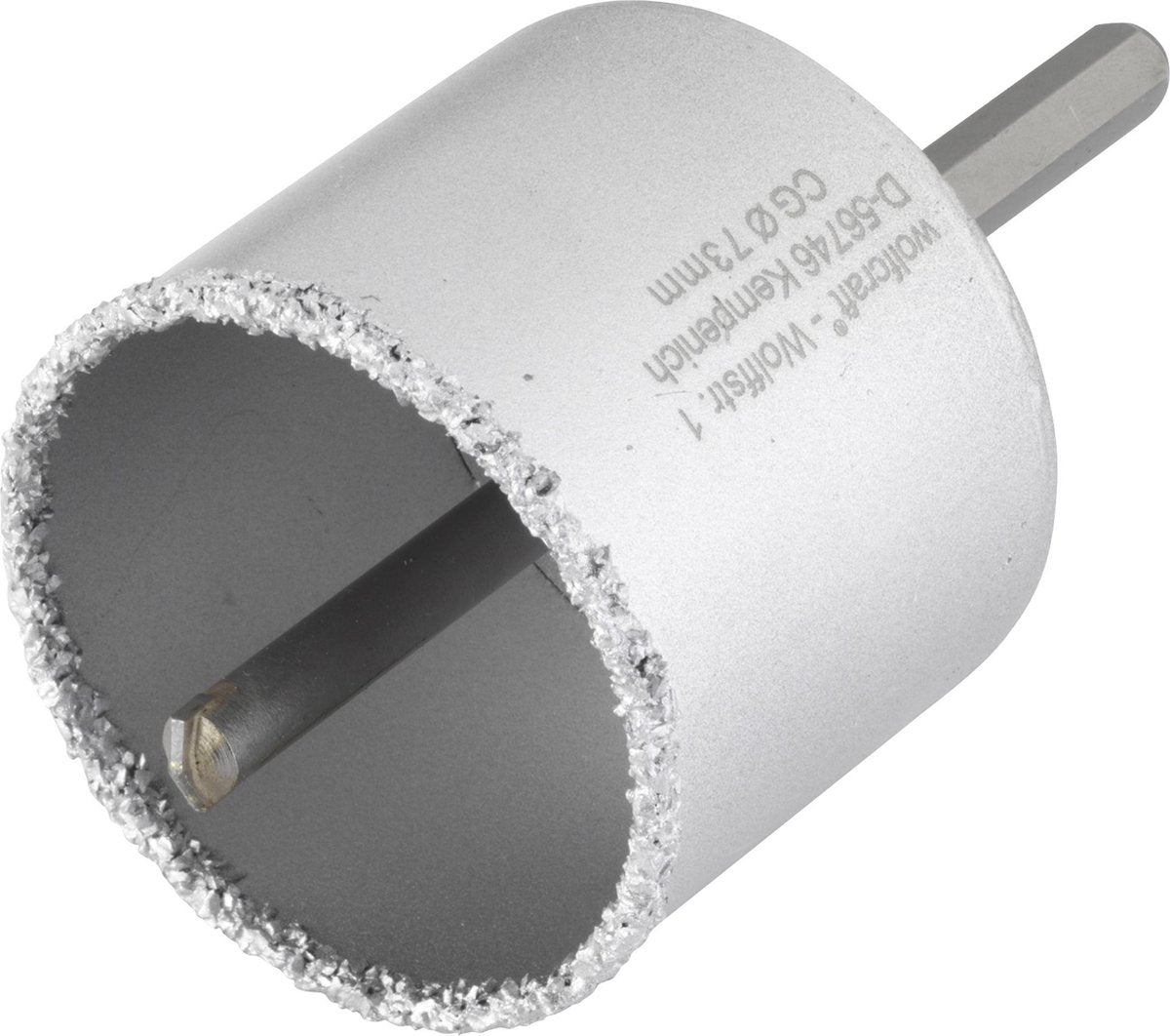 Wolfcraft - scie cloche 73mm - pour maçonnerie en pierre - 3897000