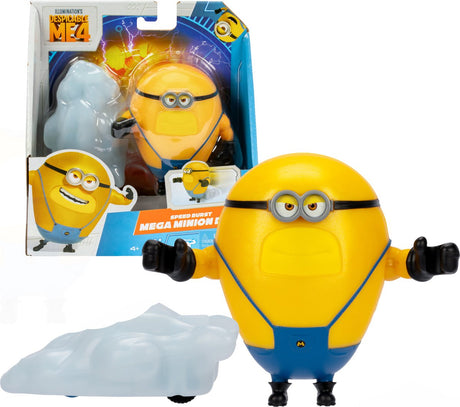 Moose Toys Moi, Moche et Méchant 4 - Speed Burst Mega Minion Dave - Figurine Action