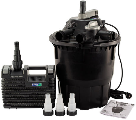 Kit de filtres Hozelock Bioforce pour bassins jusqu'à 12 000 litres