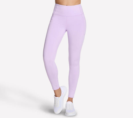 Skechers gowalk hw leggings ii legging femme - violet clair