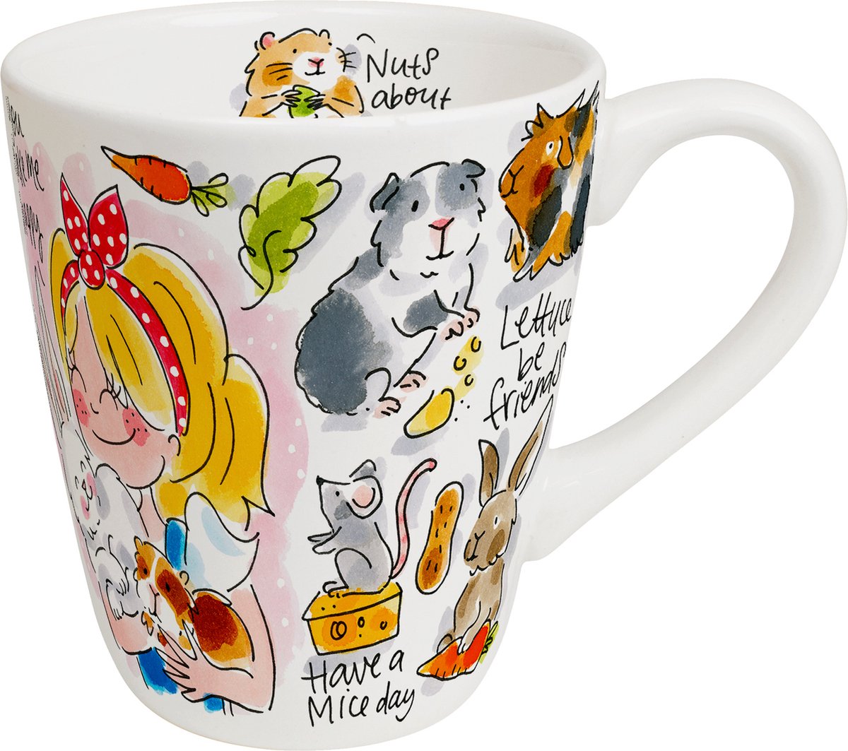 Mug rongeur blond Amsterdam