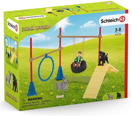 Schleich Farm World jouant du plaisir pour les chiens