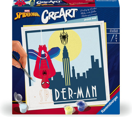 Ravensburger crée une peinture par numéro - Marvel Spiderman