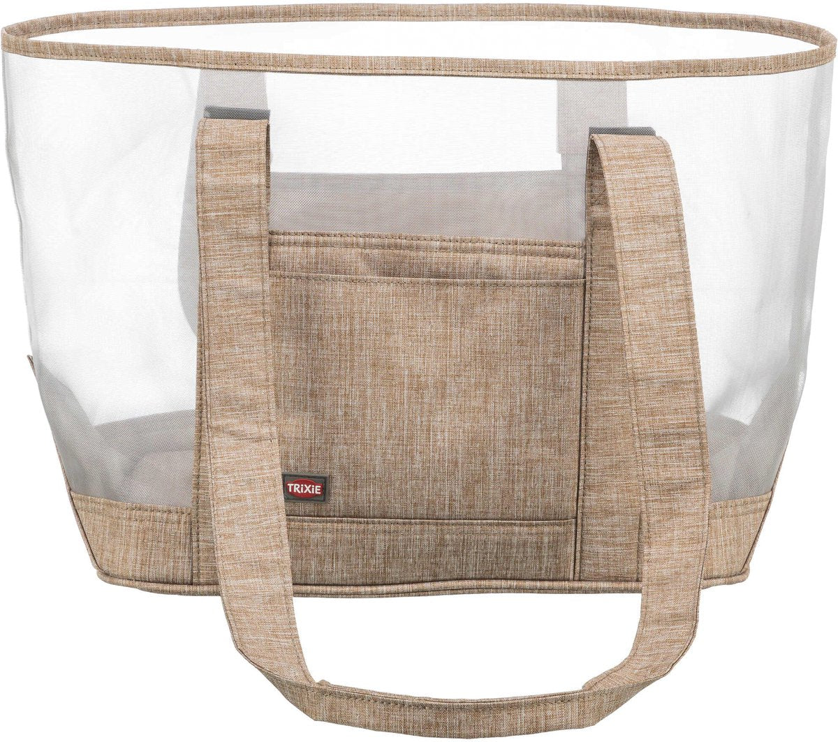 Trixie sac pour chien Mary sable transparent