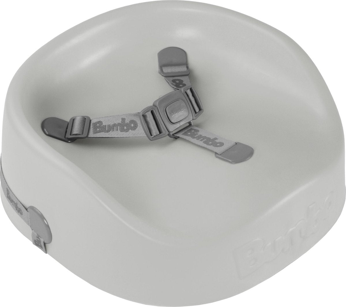 Siège rehausseur Bumbo - siège rehausseur - mousse souple - gris - siège rehausseur - portable - tout-petit - rehausseur de chaise haute