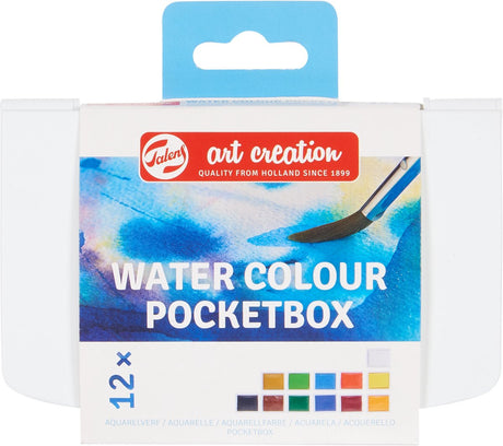 Boîte de poche peinture aquarelle Talens art création