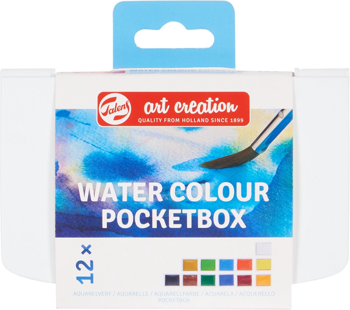 Boîte de poche peinture aquarelle Talens art création