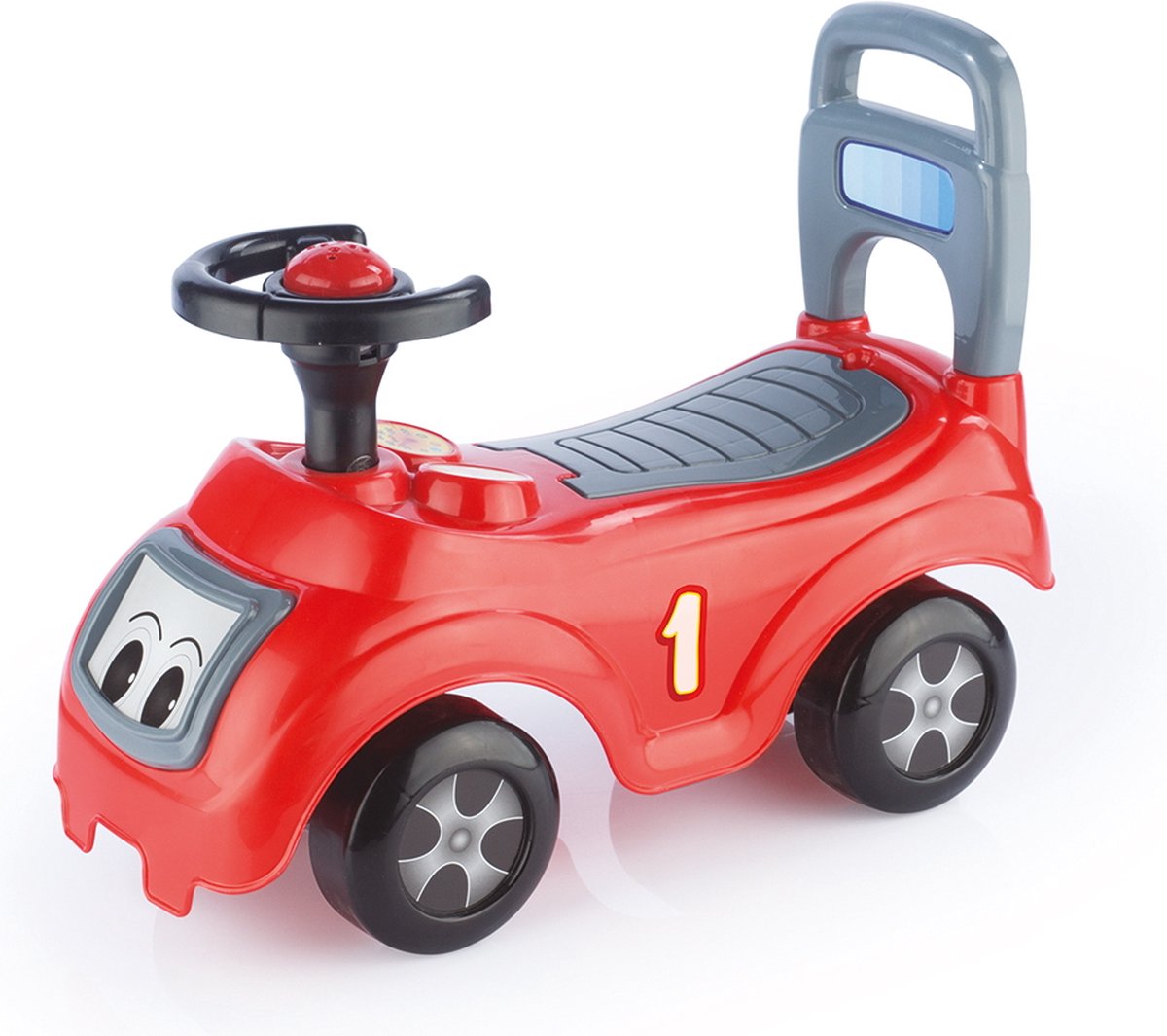 Dolu sit ride voiture de marche rouge noir