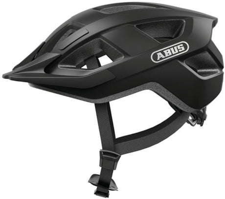 Abus casque aduro 3.0 led velours noir l 58-62cm