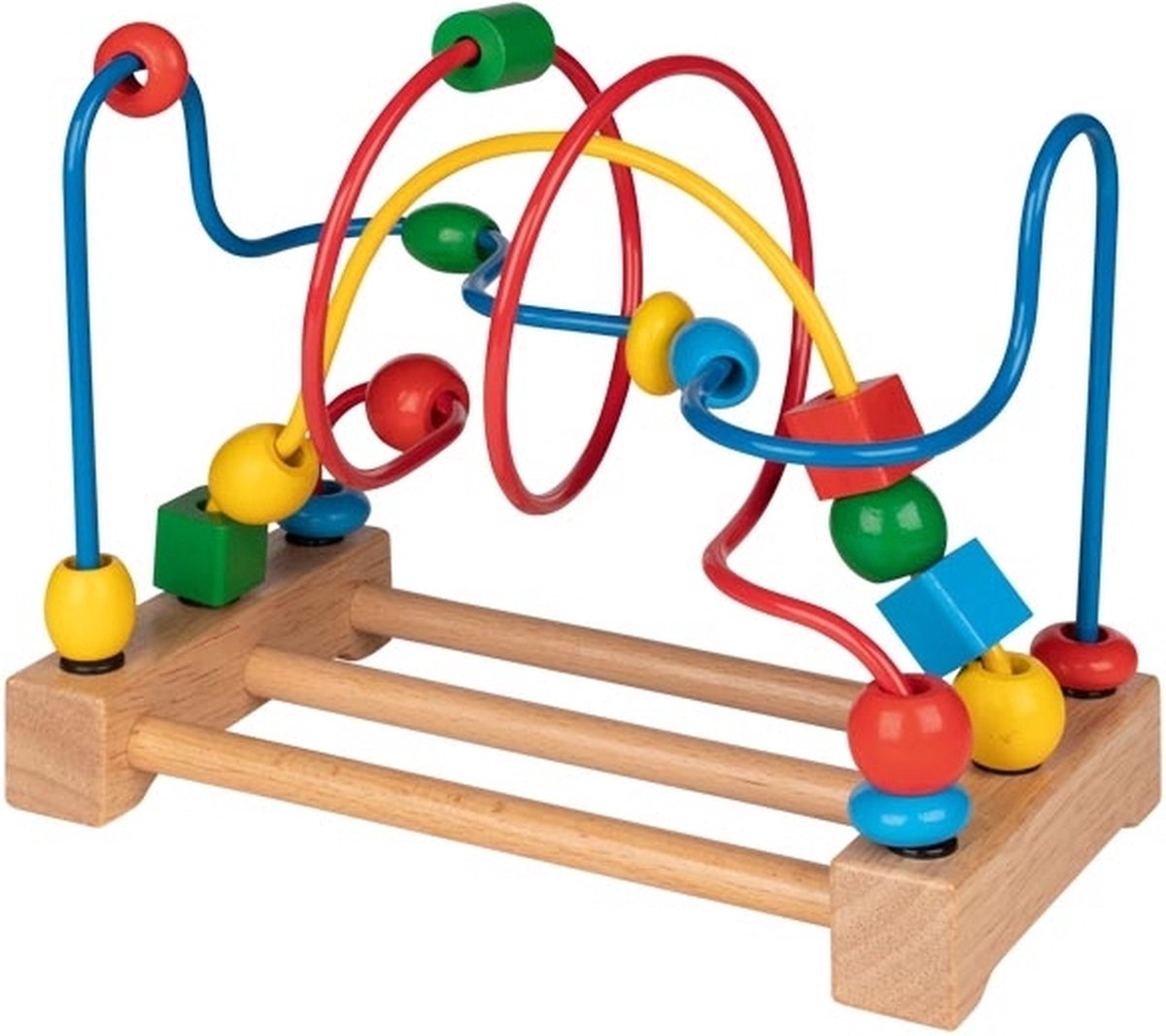 Spirale de motricité Goki avec perles en bois