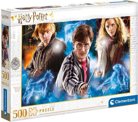 Clementoni - puzzle - 500 pièces - boîte compacte Harry Potter 2 - puzzle pour enfants et adultes