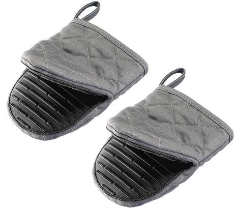 Westmark gants de cuisine mini - petits gants de cuisine pour travailler en toute sécurité sur la cuisinière et le four, gants de cuisine résistant à la chaleur jusqu'à 250 °c - 2 pièces, 15522270