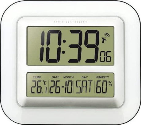 Horloge radio-pilotée Technoline - fonction réveil - ws 8006