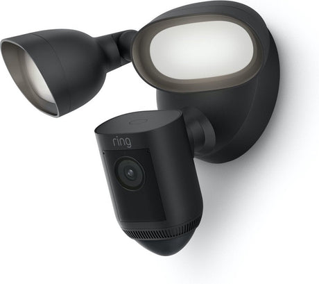 Ring Floodlight Cam Wired Pro - Caméra de sécurité IP - Extérieur - Vidéo 2K