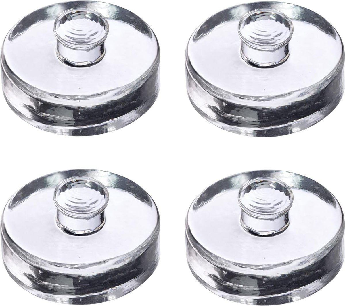 Poids Westmark pour la fermentation – lot de 4 poids en verre pour la fermentation, accessoires pour la fermentation – verre, ø 7 cm